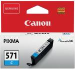 Canon inktcartridge CLI-571 cyaan,345 pa