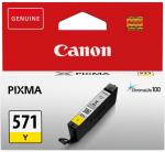 Canon inktcartridge CLI-571 geel, 345 pa