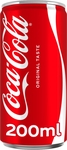 Coca-Cola frisdrank, mini blik van 20 cl, pak van 24 stuks