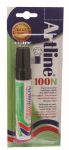 Permanent marker Artline 100 zwart(op bl