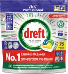 Dreft vaatwasmiddel Platinum Lemon,75 ca