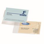 3L Business Card Pocket ft 60 x 95 mm, open aan de korte zijde (etui van 10 stuks)