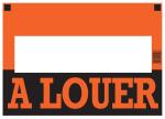 Affiche - A LOUER - pak van 10