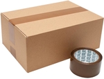 SOHO ruban adhésif d'emballage, 50 mm x 60 m, brun