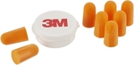 3M oordoppen 1100, geluidsdemping tot 35 dB, blister van 8 stuks met opbergdoosje
