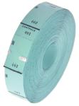 Ticketrollen blauw, 1000 stuk