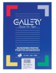 Gallery etiketten 105 x 148,5 mm, 4per b