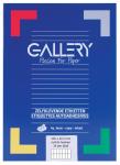 Gallery etiketten 105 x 42,3 mm, 14per b
