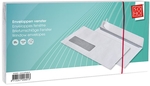 SOHO enveloppen, 110 x 220 mm (DL), stripsluiting, venster links, pak van 25 stuks