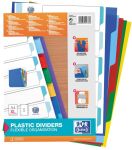 Oxford tabbladen, A4 XL, uit PP, 11-gaat