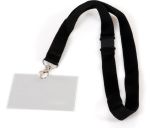 Europel badgehouder met koord, 90 x60 mm