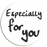 Etiquette imprimée, sur rouleau, diamètre 39 mm, 500 pièces, Especially 4 You