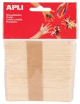 Apli houten sticks 114x10mm, pak van 50 