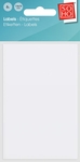 SOHO etiketten, wit, 114 x 74 mm, etui van 6 stuks