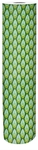 Papier cadeau, 150 m x 30 cm, plume de paon, vert