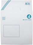 SOHO boîte d'expédition, blanc, 4-M, 30,5 x 21,5 x 11 cm