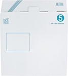 SOHO boîte d'expédition, blanc, 5-L, 43 x 30 x 9 cm