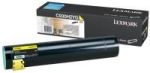 Lexmark toner 0C930H2YG geel 24.000 pagina's