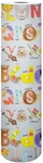 Papier cadeau, 150 m x 30 cm, lettres animales