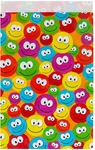 Sachet cadeau, 17 x 25 cm, paquet de 200 pièces, smiley