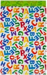 Sachet cadeau, 17 x 25 cm, paquet de 200 pièces, lettres
