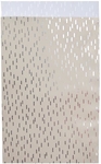 Sachet cadeau, 12 x 19 cm, paquet de 200 pièces, grêle d'argent