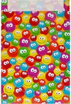 Sachet cadeau, 25 x 34 cm, paquet de 100 pièces, smiley