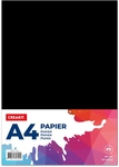Creakit gekleurd papier, A4, 110 g, 100 vel, zwart