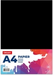 Creakit gekleurd papier, A4, 150 g, 25 vel, zwart