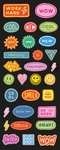Creakit stickerboek, smile, 150 stickers