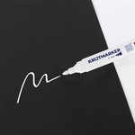 Creakit krijtmarker, 3 - 5 mm, wit, blister van 2 stuks