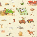 Papier cadeau, 150 m x 30 cm, ferme