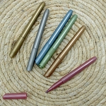 Creakit brushpen metallic, etui van 6 stuks in geassorteerde kleuren