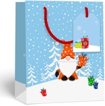 Sac cadeau Noël, Père Noël, L, 20 x 33 x 27 cm