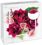 Sac cadeau Roses de l'Amour, S, 6 x 15 x 15 cm
