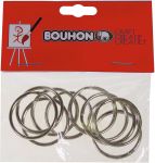 Bouhon sleutelring, 25 mm, 10 stuks