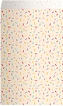 Sachet cadeau, 12 x 19 cm, paquet de 200 pièces, Confetti peach