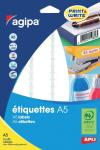 Agipa etiketten etui A5, 12 per blad, 56