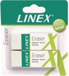 Linex witte gum, blister van 2 stuks