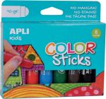 Apli Kids gouache sticks, blister de 6 p