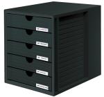 Han bloc à tiroirs avec tiroirs fermés, 