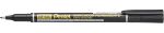 Pentel permanente marker NF450-A, zwart