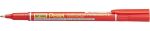 Pentel permanente marker NF450-B, rood