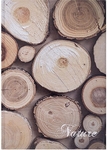 OFFICE products schrift, Nature, met harde kaft, A5, 96 blad, met kantlijn, geruit 5mm