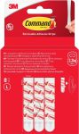 Command kleefstrips, large, wit, blister