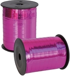 Ruban cadeau métallique, 10 mm x 250 m, cerise