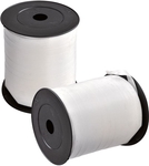Ruban cadeau, 10 mm x 250 m, blanc
