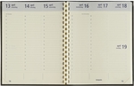 Brepols agenda Optivision Large Nederlandstalig, Palermo, zwart, 2027