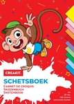 Creakit schetsboek Kids, A4, 160 g, gekleurd papier, 20 vel