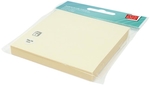 SOHO memoblok, 76 x 76 mm, 100 vel, geel, etui van 1 blok